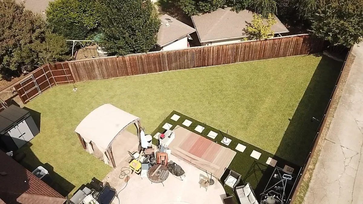 Installed lawn in Richardson, TX