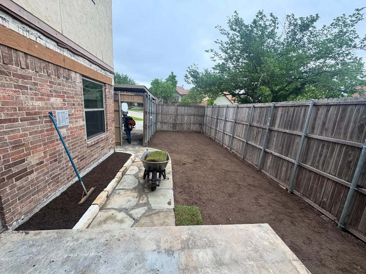Soil preparation in Carrollton, TX