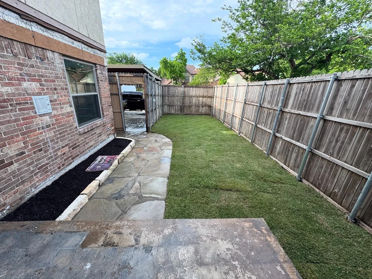 Installed lawn in Carrollton, TX