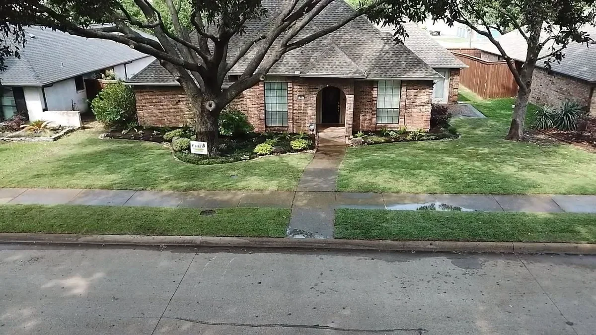 Installed lawn in Carrollton, TX