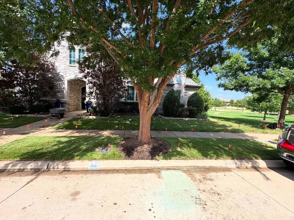 Installed lawn in Southlake, TX