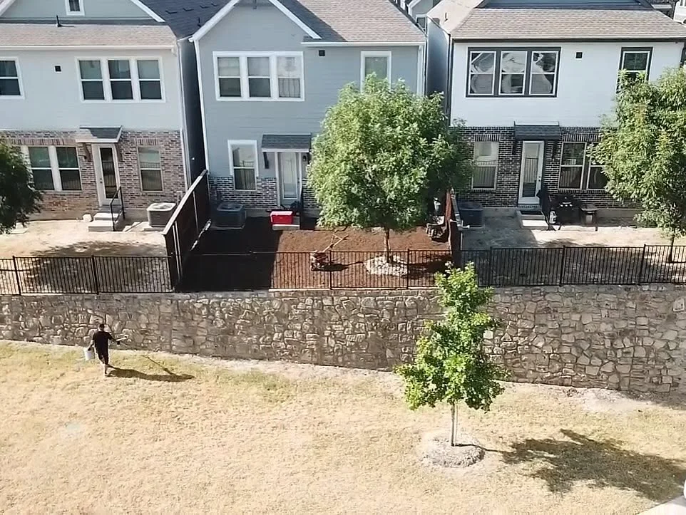 Soil preparation in Oak Cliff, Dallas