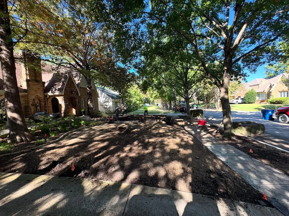 Soil preparation in Highland Park, TX