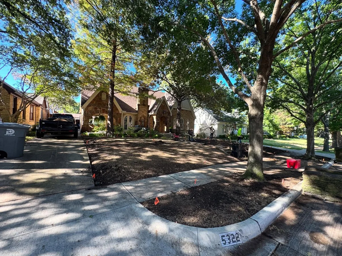 Soil preparation in Highland Park, TX